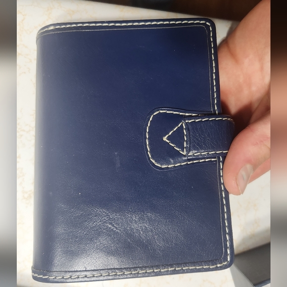 Blue FiloFax Malden Mini - Picture 2 of 8